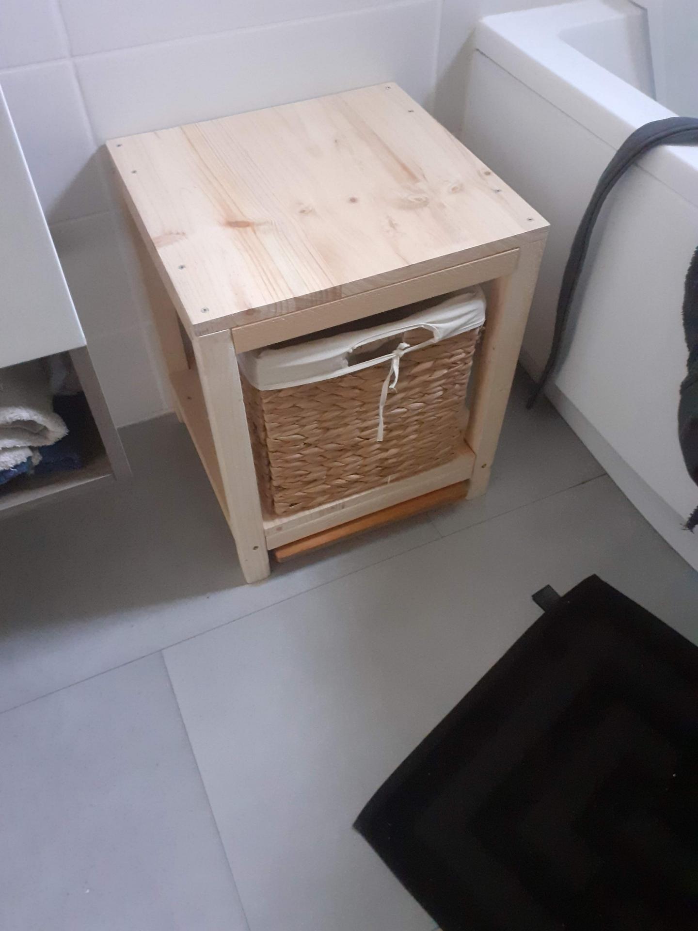 Tabouret de salle de bain
